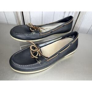 Timberland Ballerina Flats Loafer Moccasins Women’s 8.5W Vintage Navy